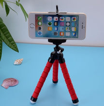Load image into Gallery viewer, Phone holder Selfie Flexible Octopus tripod Stand